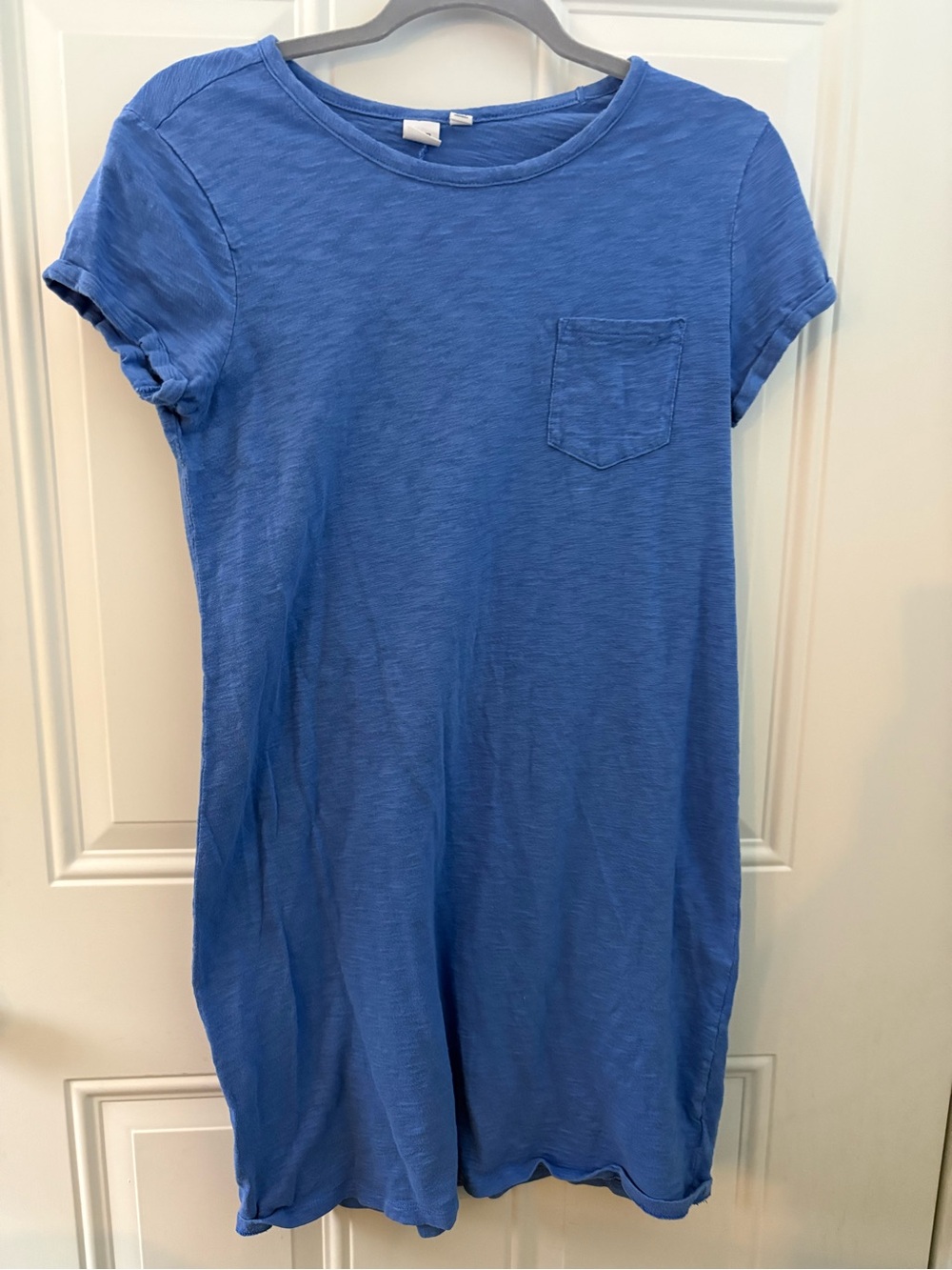 GAP Blue Mini Dress with Chest Pocket